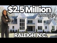 $2.5 Million | Southern Hills Estate | Luxury Real Estate | New Construction | Raleigh NC