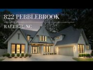 822 Pebblebrook | Raleigh, NC | Luxury Custom Home Virtual Tour