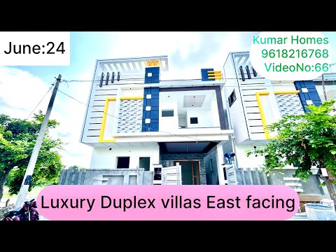 VideoNo:66 – House for sale – Duplex villas – HMDA – East facing || Ecil Bandlaguda in Hyderabad ||