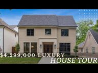 $4.2M House Tour in Dallas Texas | Luxury New Construction | University Park