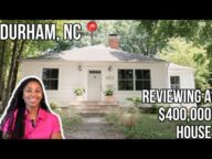 REVIEWING A $400,000 HOUSE FOR SALE IN DURHAM, NC | MOVING TO DURHAM, NC | ZILLOW