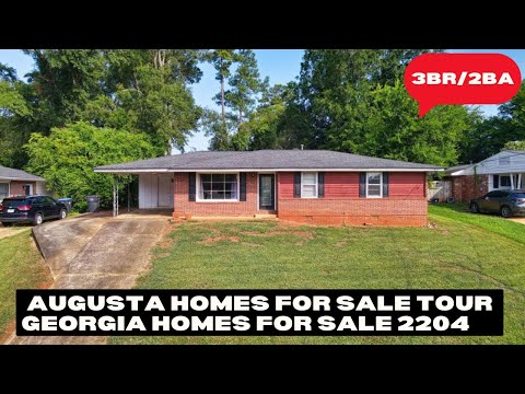 Houses For Sale in Augusta GA Tour Georgia Homes 1219 Oakdale Rd Augusta