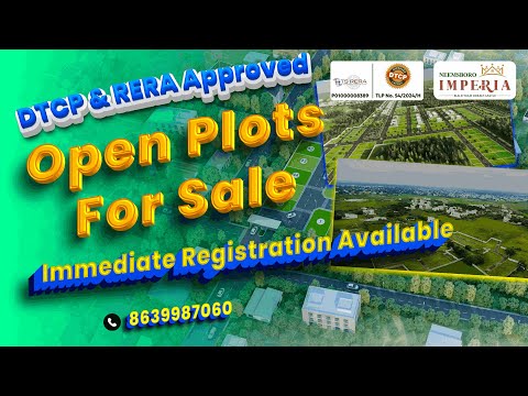 Neemsboro Imperia || best plots to invest in hyderabad || open plots for sale in hyderabad