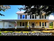 North Carolina Cheap Houses For Sale | $169k | 4bd | 0.60 Acre | North Carolina Cheap Real Estate