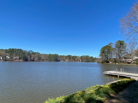 Ranch Home with LAKE VIEW in Durham, North Carolina For Sale