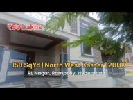 HPC#0277 ||150sqyd Northwest corner | independent house for sale in hyderabad | RL nagar | #nagaram