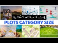 Plots Category Size Square Yards | Different Category Plots Size | Karachi Real Estate 🏡