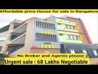 House for sale | New Construction | properties for sale in bangalore | 68 Lakhs | affordable House