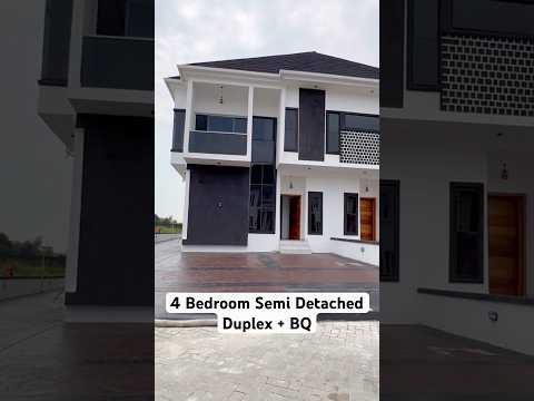 Inside A Duplex House for Sale in Awoyaya, Lekki Lagos Nigeria #shorts