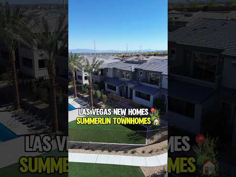 New Summerlin Townhomes For Sale in Las Vegas