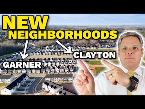 6 NEW CONSTRUCTION Communities Near Raleigh (Clayton NC, Garner NC)