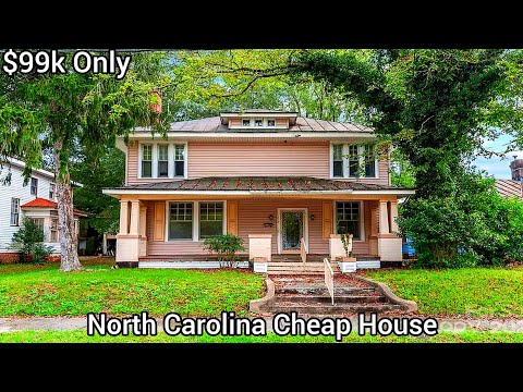 North Carolina Cheap Houses For Sale | $99k | Old House Life