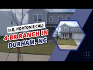 Explore the Cali Floorplan by D.R. Horton | 4 Bedroom Ranch Home in Durham, NC | Fletchers Mill