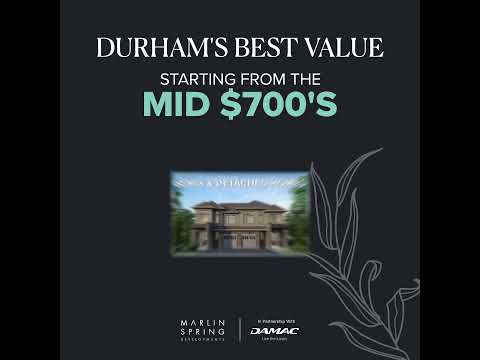 Welcome to The Willows: Durham's Best Value starting from the mid $700s