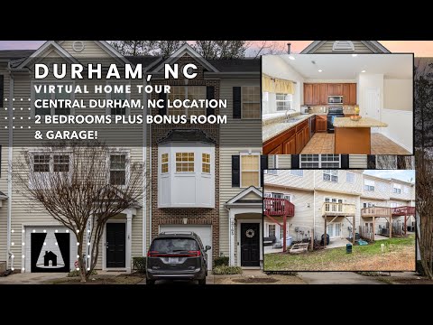 Townhome for Sale in Durham, NC Under 350K! | VIRTUAL HOME TOUR