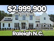 Southern Hills Estates| New Construction| Luxury Home Tours | Raleigh NC