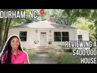 REVIEWING A $400,000 HOUSE FOR SALE IN DURHAM, NC | MOVING TO DURHAM, NC | **ZILLOW GONE WILD**