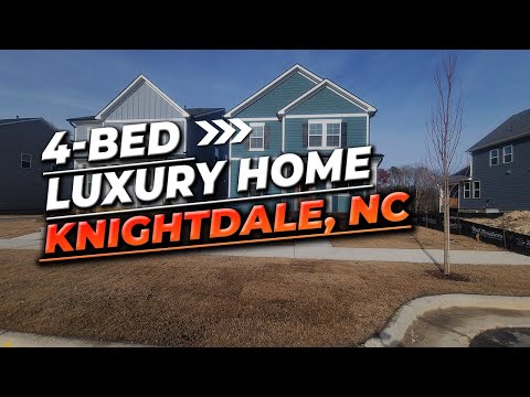 Toll Brothers Hurston Floorplan | 4-Bedroom Luxury Home | Forestville Village Knightdale NC | 1835sf