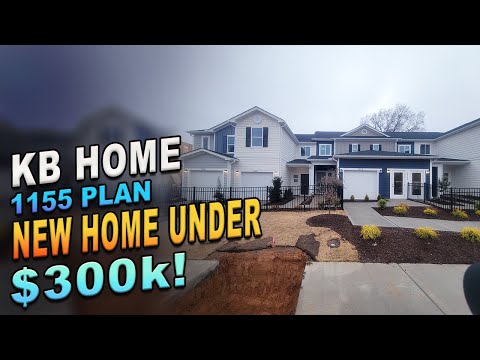 Great for 1st time buyer | KB Home 1155 Plan | New Home under $300k! | Richland Reserve | Raleigh NC