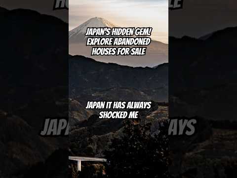 Japan’s Hidden Gem! Explore Abandoned Houses For Sale