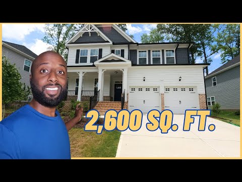 RALEIGH, NC: Inside Beautiful New Neighborhood Homes || Knightdale NC