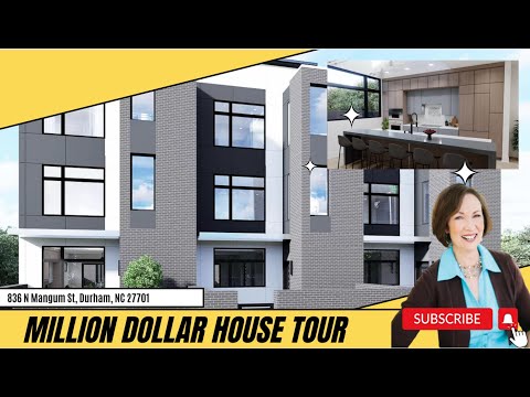 Luxury 4-Story Townhome in Durham, NC | Homes By Dickerson Million Dollar House Tour
