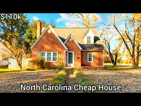 NC Cheap Houses For Sale | $110k | NC Real Estate For Sale | Old House Life Channel