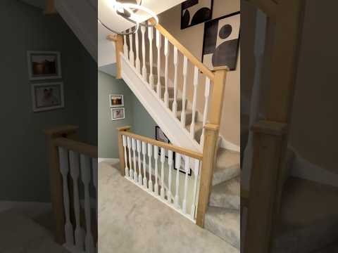 New build second floor tour in The Dawson townhouse – Story Homes